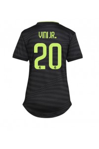 Fotbalové Dres Real Madrid Vinicius Junior #20 Dámské Třetí Oblečení 2022-23 Krátký Rukáv